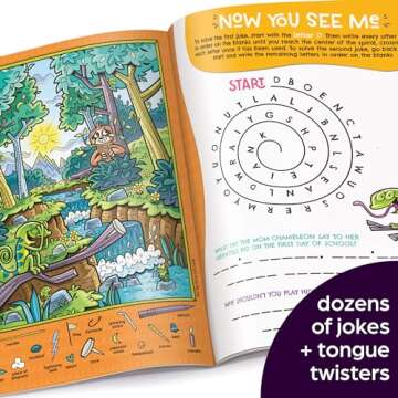 Silliest Hidden Pictures Puzzles Book with Fun Activities