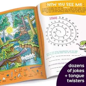 Silliest Hidden Pictures Puzzles Book with Fun Activities