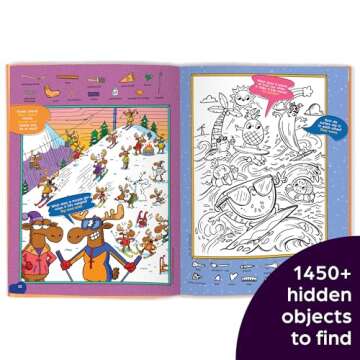 Silliest Hidden Pictures Puzzles Book with Fun Activities