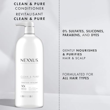 Nexxus Clean and Pure Conditioner for Lightweight, Nourished Hair