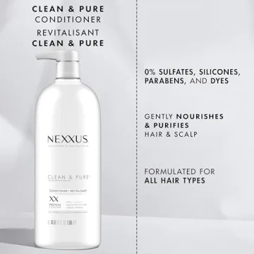 Nexxus Clean and Pure Conditioner for Lightweight, Nourished Hair