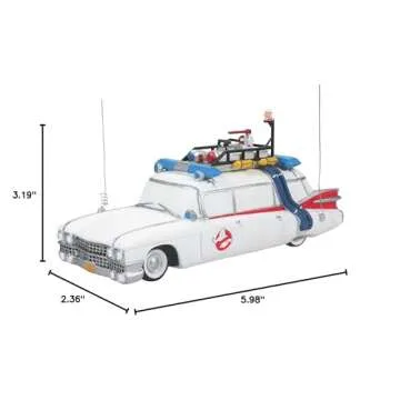 Department 56 Ghostbusters Village Accessories Ecto-1 Car Figurine, 3.19 Inch, White