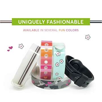 Psi Bands Acupressure Wrist Bands for The Relief of Nausea – Racer Black