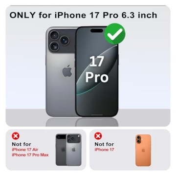 Yeddabox for iPhone 17 Pro Case Cute Striped Phone Case Soft TPU Slim Shockproof Phone Cover for Wom...