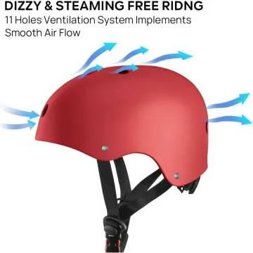 JBM Lightweight Adjustable Multi-Sport Helmet