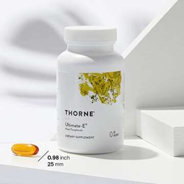 THORNE Ultimate-E - Contains All of The Natural Forms of Vitamin E - 60 Gelcaps
