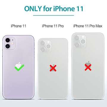 ESR Metal Kickstand Designed for iPhone 11 Case, [Vertical and Horizontal Stand] [Reinforced Drop Pr...