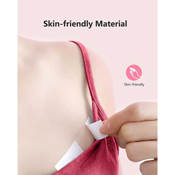 BearKig 100-Strips Double-Sided Fashion Tape for Clothing