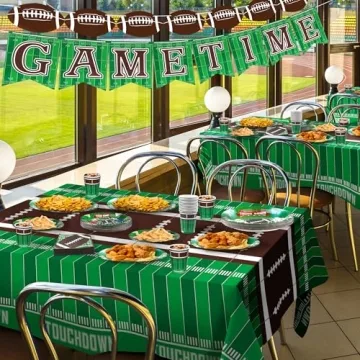 OHOME Football Party Decorations for Game Day Fun