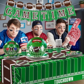 OHOME Football Party Decorations for Game Day Fun