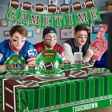 OHOME Football Party Decorations for Game Day Fun