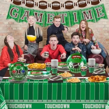OHOME Football Party Decorations for Game Day Fun