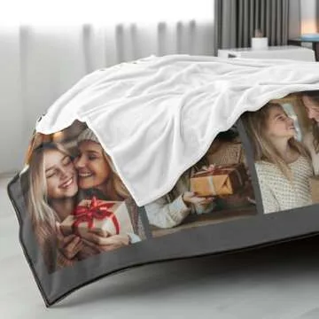 Personalized ZHOUSFK Mom Blanket for Mother's Day Gift