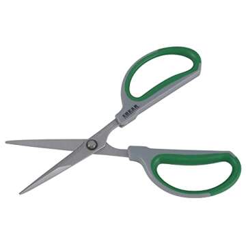 Shear Perfection Stainless Steel Bonsai Scissors - Precision Cutting with Comfort Grip