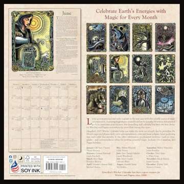 Llewellyn's 2025 Witches' Calendar - Enchant Your Year with Magic