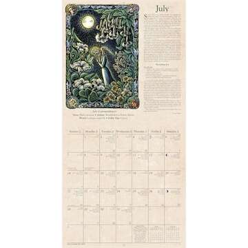 Llewellyn's 2025 Witches' Calendar - Your Magical Guide