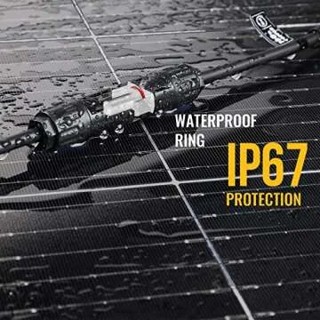 BougeRV Solar Y Branch Connectors Extra Long Solar Panel Parallel Connectors 1 to 4 Solar Cable Wire Plug Tool Kit (M/FFFF and F/MMMM)