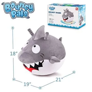 iPlay, iLearn Shark Hopper Ball for Kids 2-5 Years