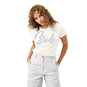 Rhinestone Bridal Tee for Bachelorette and Wedding Day