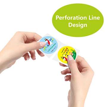 1200 Christian Prayer Stickers for Kids - 16 Designs