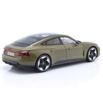 Maisto 2022 Audi RS e-tron GT Special Edition 1/18 Diecast Model Car Olive Green