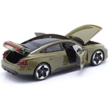 Maisto 2022 Audi RS e-tron GT Special Edition 1/18 Diecast Model Car Olive Green