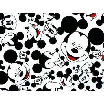 Mickey Mouse Fat Quarter (18" x 21")