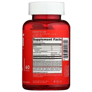 Goli Nutrition World's First Apple Cider Vinegar Gummies 60 Count, 60 Count