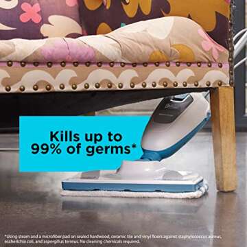 BLACK+DECKER Steam Mop - Efficient & Versatile Cleaning