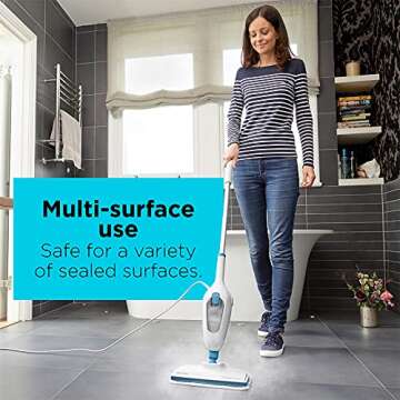 BLACK+DECKER Steam Mop - Efficient & Versatile Cleaning