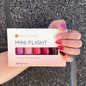 Dazzle Dry Mini Flight - Coronado - 5 Mini Lacquers