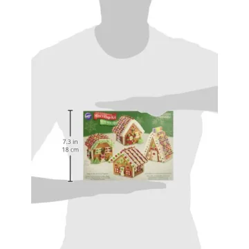 Wilton Mini Village Gingerbread House Decorating Kit