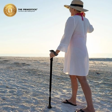 Dynamo Prime Stick: 3-in-1 Adjustable Walking Aid