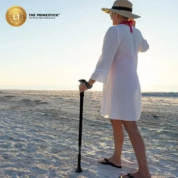 Dynamo Prime Stick: 3-in-1 Adjustable Walking Aid