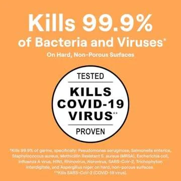 Seventh Generation Disinfecting Spray, Eucalyptus and Thyme, Disinfectant Made from Essential Oil, 13.9 Oz