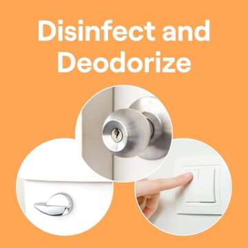 Seventh Generation Disinfecting Spray, Eucalyptus and Thyme, Disinfectant Made from Essential Oil, 13.9 Oz