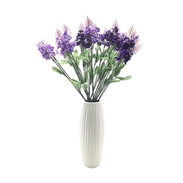 Anding White Ceramic Vase - Elegant Waterfall Design