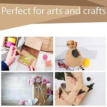 Durable 50 Pack Paper Lunch Bags for All Occasions