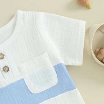 Kupretty Baby Boy Summer Clothes - Cute Toddler Outfit