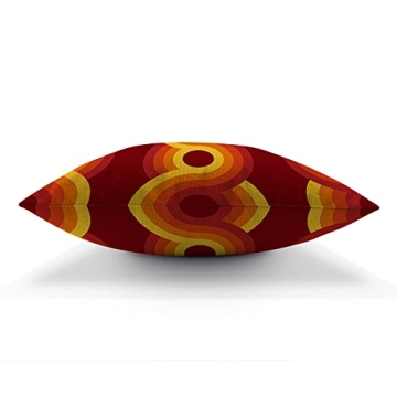 Yekiua Vintage Geometric Throw Pillow Cover for Home Decor