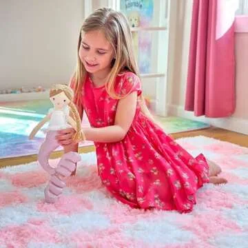 Laila and Lainey Plush Mermaid Doll - Soft Mermaid Stuffed Animal