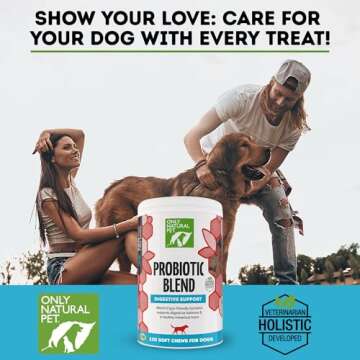 Only Natural Pet Probiotic Supplement - Digestive Health Chews