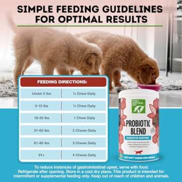 Only Natural Pet Probiotic Supplement - Digestive Health Chews