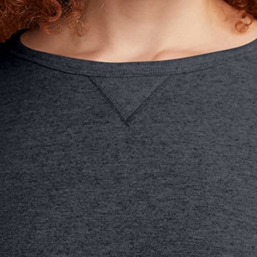 Hanes EcoSmart Crewneck Sweatshirt - Slate Heather Medium