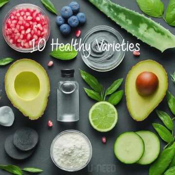 U-NEED 100 pcs Korean Face Sheet Mask (10 Types x 10 pcs) Natural Facial Mask Sheet | Tencel | Skin ...