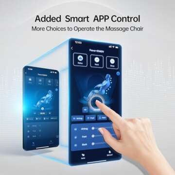 Real Relax 2024 Massage Chair of Dual-core S Track, Full Body Massage Recliner of Zero Gravity with APP Control, Black and Gray