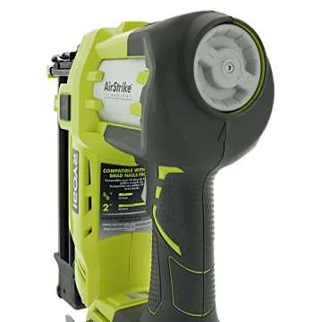 Ryobi 3 Piece 18V One+ Airstrike Brad Nailer Kit (Includes: 1 x P320 Brad Nailer, 1 x P102 2AH 18V Battery, 1 x P117 IntelliPort Dual Chemistry Battery Charger)