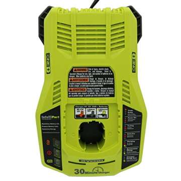 Ryobi 3 Piece 18V One+ Airstrike Brad Nailer Kit (Includes: 1 x P320 Brad Nailer, 1 x P102 2AH 18V Battery, 1 x P117 IntelliPort Dual Chemistry Battery Charger)
