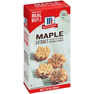 McCormick Maple Extract - Authentic Flavor for Baking & Cooking