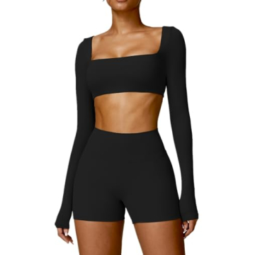 Stylish ABOCIW Women's Workout Set for Ultimate Comfort
